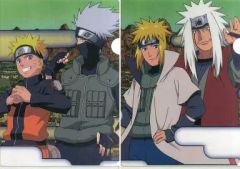 [중고] 클리어 파일 사제 관계 클리어 파일 세트 [이치 반 쿠지 NARUTO-나루토-질풍전 ~계속되는 유대~] 클리어 파일상