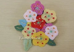 ブローチ ピン 普段使い おしゃれ シンプル 北欧 韓国  結婚式 カジュアル アンティーク パール コルンピン ラインストーン キラキラ 小花ブローチ■korunpin-20-s【ギフト】【お土産】