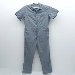 Dickies / ディッキーズ ◆オールインワン/つなぎ/半袖/グレー/サイズ50 20697 【メンズ/MEN/男性/ボーイズ/紳士】 メンズファッション【中古】 