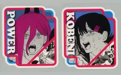 【中古】シール・ステッカー パワー＆コベニ 名場面ステッカー 「セガ ラッキーくじオンライン チェンソーマン」 E賞-6