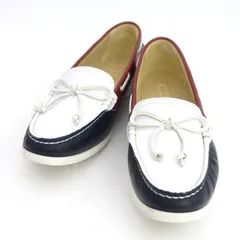 REGAL / リーガル ◆デッキシューズ/レザー/トリコロールカラー/24ｃｍ F29K 【レディース/ガールズ/LADY/女性/婦人】【靴/クツ/シューズ/SHOES】 レディースファッション【中古】 