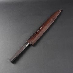 刺身包丁 柳刃包丁 尺（刃渡り300mm） ウルトラ鏡面仕上げ完全手研ぎ本