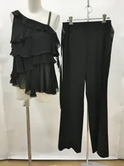 プチプードル petit Poudre パンツスーツ ブラック セットアップ M フォーマル セレモニー 未使用 2512WR073