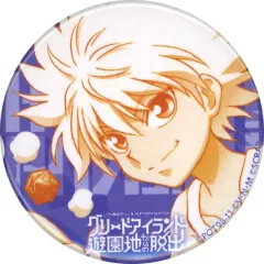 【中古】バッジ・ピンズ キルア・ゾルディック 「リアル脱出ゲーム×HUNTER×HUNTER グリードアイランド遊園地からの脱出 缶バッジ」