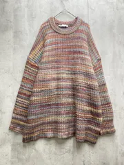ZARA ザラ オーバーサイズ ニット セーター sizeUSA M/カラフルグラデーション ◆■レディース