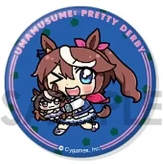 【中古】バッジ・ピンズ トウカイテイオー＆シンボリルドルフ 「ウマ娘 プリティーダービー トレーディング缶バッジ～ぬいぐるみといっしょ～ Vol.2」