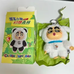 (新品) クレヨンしんちゃん ラブブ シロ ぬいぐるみ キーホルダー