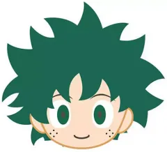 【中古】バッジ・ピンズ 緑谷出久 「僕のヒーローアカデミア プチっとバッジ」