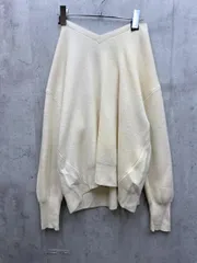 green label relaxing グリーンレーベルリラクシング ユナイテッドアローズ Vネック ニット セーター アイボリー ◆■レディース