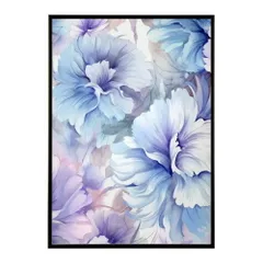 【A3サイズ（約30×42cm）】【lm-poster-667】【フレーム付き】花柄 ポスター 北欧 インテリア フラワーアート 壁掛け おしゃれ アートプリント モダン 雑貨 リビング 玄関 寝室 カフェ風 インテリア おしゃれ フォト  特大 大きい