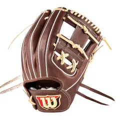 ウィルソン WILSON  硬式用 Wilson staff DUAL 1975型 内野手用 HWZ1975H グラブ袋付  野球グラブ グローブ26SS(WBW104320)、Dブラウンのサムネイル