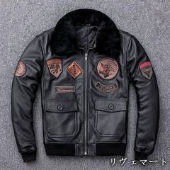超人気！ 最上級羊革 中綿フライトジャケット本革ジャケット /XXL 2025 
