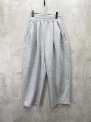 美品 LOWRYS FARM ローリーズファーム LF525026TK ラインストーン カットイージーコクーン パンツ sizeF/グレー ◆■レディース