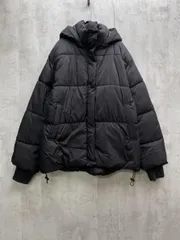 AZUL BY MOUSSY アズールバイマウジー フード付き 中綿 ダウン ジャケット sizeM/黒 ◆■レディース