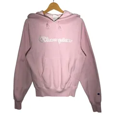 Champion REVERSE WEAVE チャンピオンリバースウィーブ 単色青タグ パーカー フーディー プルオーバー VIETNAM製 XSサイズ ピンク