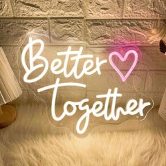 Better Together ネオン風ライト 結婚式 - メルカリ
