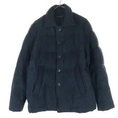 JOURNAL STANDARD ジャーナルスタンダード ウール ダウンジャケット S ダークグレー メンズ 古着