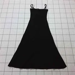 ◇ ⊂ ザラ ZARA キャミソールロングワンピース ブラック系 S レディース E  【1510290015510】