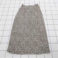 ◇ Θ グローバルワーク GLOBAL WORK 花柄プリーツスカート ポリエステル レディース F E  【1511060026729】