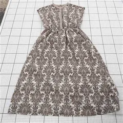 ◇ ⊂ オリーブデオリーブ OLIVE des OLIVE 総柄ワンピース Mサイズ レディース E  【1511060027535】