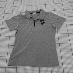 ◇ ⊂ ルコックスポルティフ le coq sportif ポロシャツ QB-719271T グレー系 メンズ E  【1511060030610】