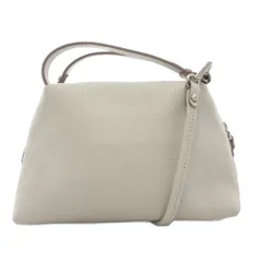 ジャンニキャリーニ GIANNI CHIARINI アリファ S ハンドバッグ ショルダー 2WAY 本革 レザー ライトグレー /AE