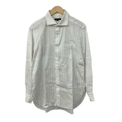 Burberry LONDON(バーバリーロンドン) 長袖シャツ サイズLL-86 メンズ - 白×ライトピンク×パープル ストライプ