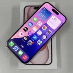 au iPhone 15 128GB ピンク