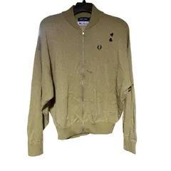 FRED PERRY × AMY WINE HOUSE フレットペリー×エイミーワインハウス コラボ メタリック ボンバージャケット ゴールド ジャージのサムネイル