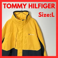 【即日発送】古着　オールドトミー　トミーヒルフィガー　マウンテンパーカー　L