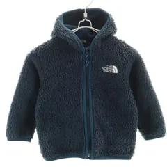 THE NORTH FACE ザノースフェイス フリースジャケット 90 ネイビー アウトドア NAB72307 キッズ 古着