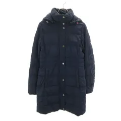 TOMMY HILFIGER トミーヒルフィガー 中綿コート S ネイビー レディース 古着