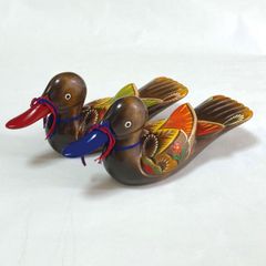 木彫り カモ 置物 大量セット CRAFT KIN - メルカリ