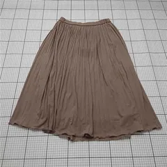 ◇ Θ any SiS エニィスィス プリーツスカート ベージュ系 ポリエステル レディース サイズ2 E  【1511110045014】