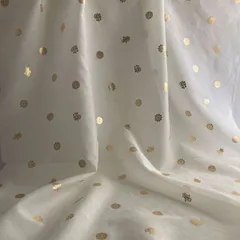 韓国生地 チマチョゴリ用生地 シフォン 白 金箔入り幅120ｃｍ・10ｃｍ単位売り  韓国風 輸入 仕入れ 販売 店舗 布 韓国 チマチョゴリ カーテン 韓国  手作り 材料 おしゃれ  通販 安い てづくり ハンドメイド■kiji-40-s