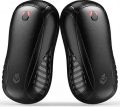 【分離式設計・2個セット】充電式カイロUSB充電式5200mAhホッカイロ充電式コンパクト両面発熱3秒急速発熱3階段温度調節ハンドウォーマー長時間連続発熱可能電気あんかかいろ小型超軽量…