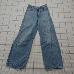 ◇ Θ ザラ ZARA デニムパンツ EUR32 レディース ライトブルー系 E  【1511110045571】