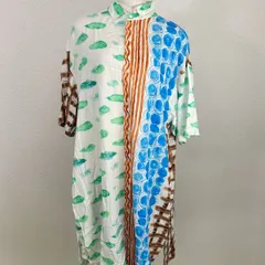 tsumori chisato by niko and… シャツワンピース 総柄 レーヨン100％ Fサイズ　20251225-0030