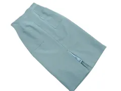 N. エヌ ナチュラルビューティーベーシック スリット タイト スカート sizeS/緑 ■■ レディース