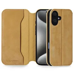 VISOULiPhone16対応ケース手帳型本革アイフォン16手帳型ケーススマホケースレザーケースカード収納携帯ケース全面保護マグネットMagSafe対応柔軟なTPU素材アイホン16カーキ