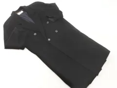 CORDIER コルディア ウール混 チェスター コート size9/黒 ◇■ レディース