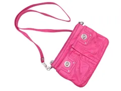 MARC BY MARC JACOBS マークバイマークジェイコブス レザー ショルダー バッグ ピンク ■■ レディース