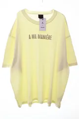 ナイキ NIKE JORDAN × A MA MANIRE S/S TEE 2XL DV7468-104 ジョーダン アママニエール ロゴ Tシャツ 半袖 クリーム 【ブランド古着ベクトル】【中古】●■250716