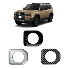 【送料無料】24年式 トヨタ ランドクルーザーLC250 プラド 一押しスタートボタン装飾フレーム ABS製ZX07今だけ特価