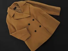 23区 ウール混 ダブル ショート コート size38/ベージュ ◇■ レディース