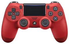 【純正品】ワイヤレスコントローラー (DUALSHOCK 4) マグマ・レッド (CUH-ZCT2J11)