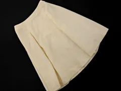 INDIVI インディヴィ ウール100% スカート size36/オフホワイト ◇■ レディース