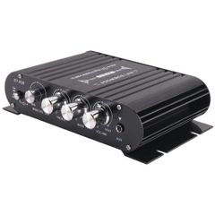 Limnyves-838HIFI 앰프 2.1 채널 자동차 MP3 미니 앰프 AUX 입력 고저음 조정 초저음 202+40W 앰프 내구성 간단 설치