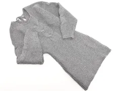 GRL グレイル ニット ワンピース sizeF/グレー ◇■ レディース