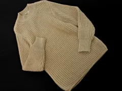 ZARA ザラ クルーネック ロング ニット セーター sizeM/ベージュ ◇■ レディース